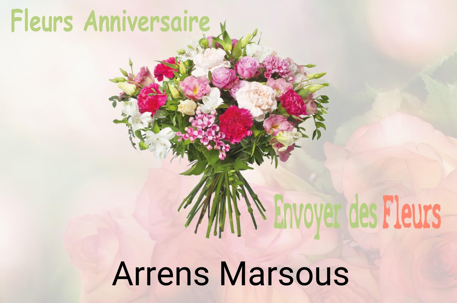 Bouquet de fleurs d’anniversaire livré à Arrens-Marsous
